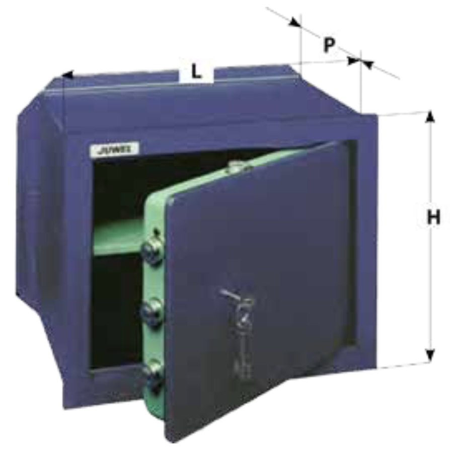 Juwel wall safes 51 series Safemaster