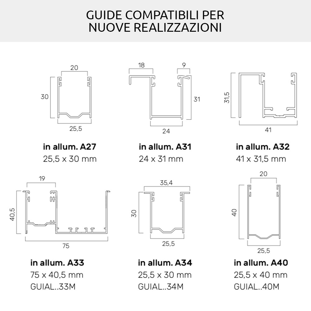 Medium Density Insulated Aluminum Shutter AS 55 Pinto