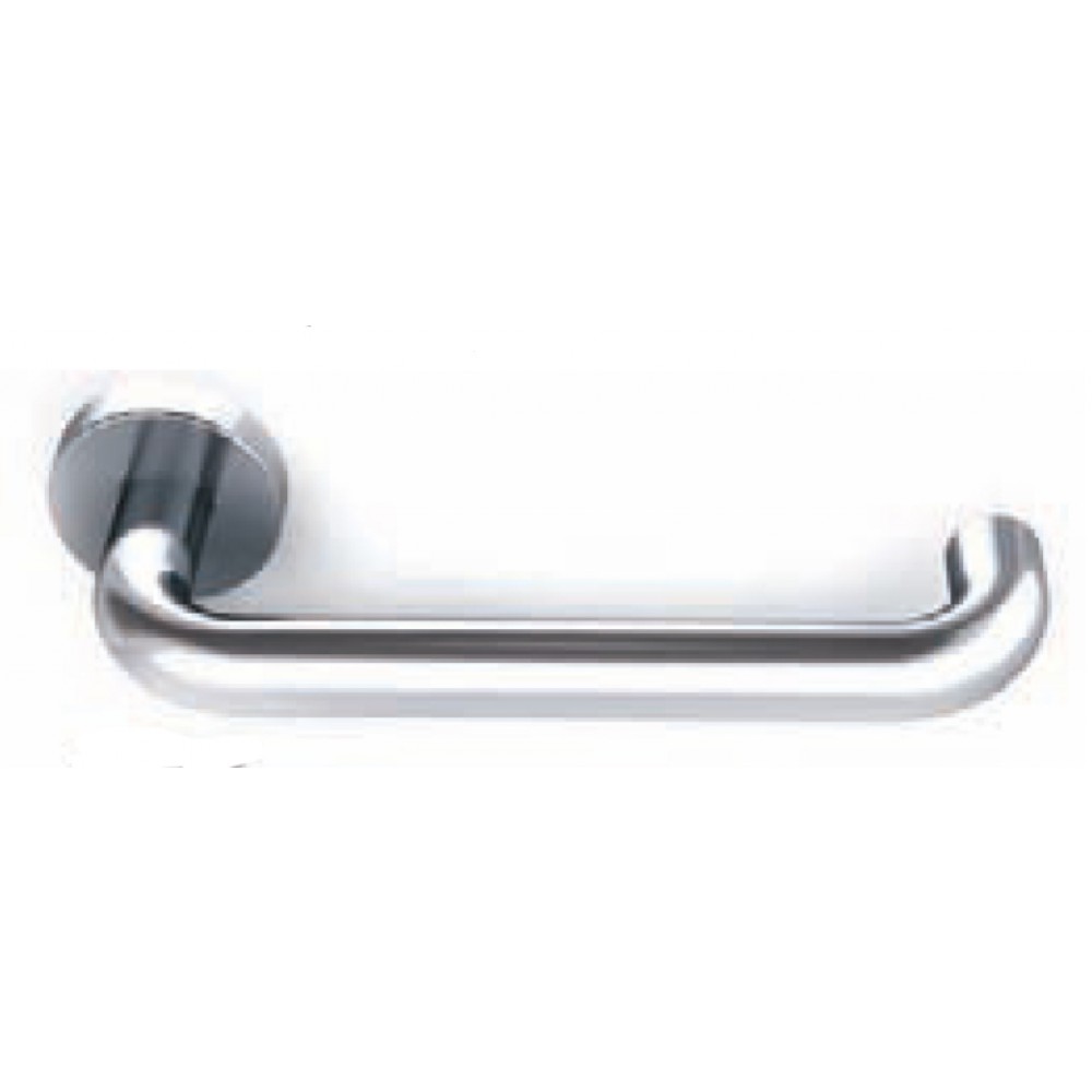 Elongated handle Tropex in Satin Stainless Steel Rosette Round or Oval