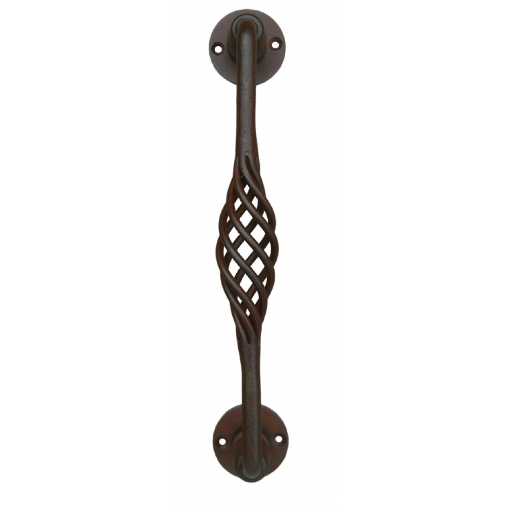 2806 B 245mm Galbusera Pull Handle Wrought Iron