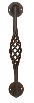 2806 B 245mm Galbusera Pull Handle Wrought Iron