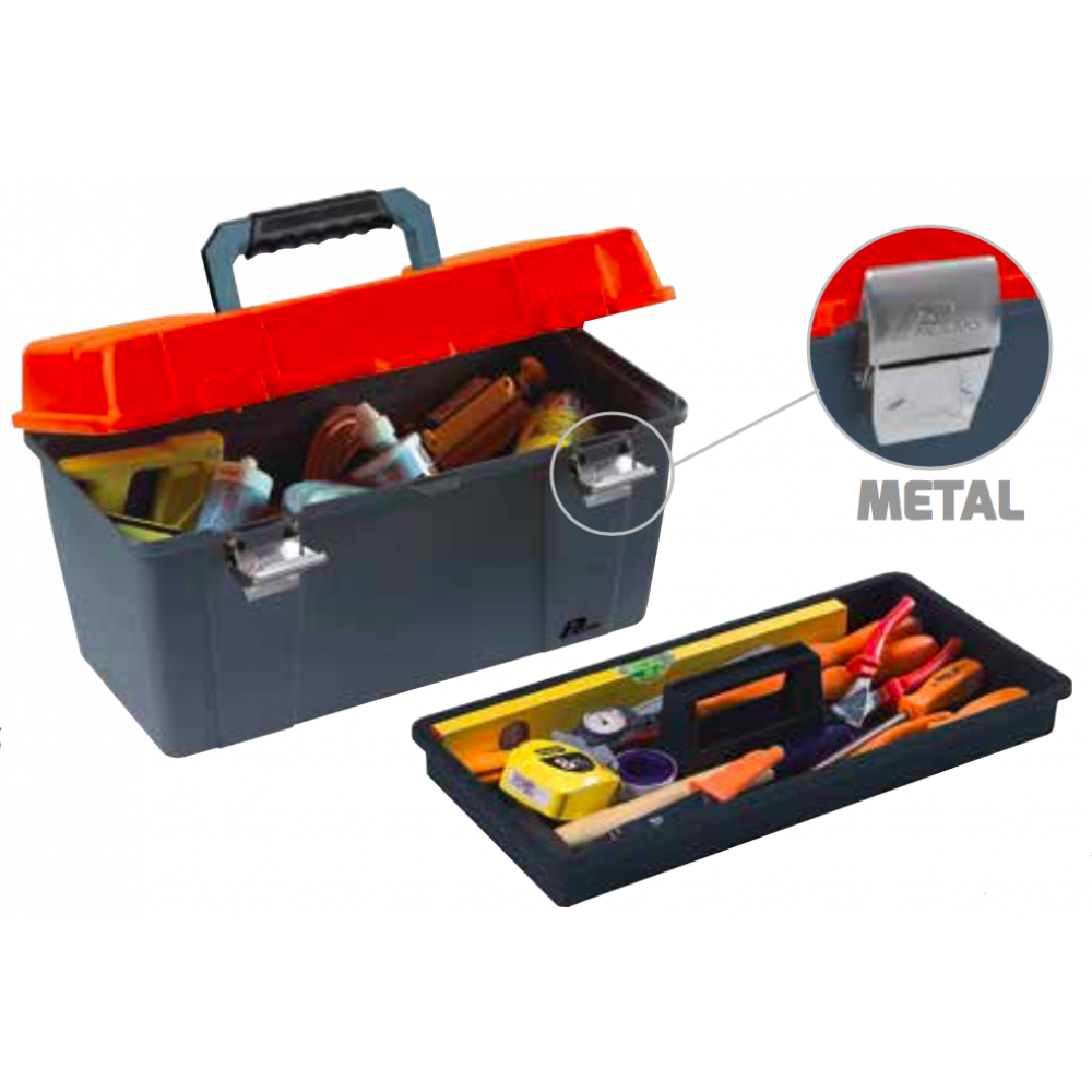 651 Plano The Best Professional Toolbox with Metal Closures and Tool Holder  Basket Contractor Line Windowo