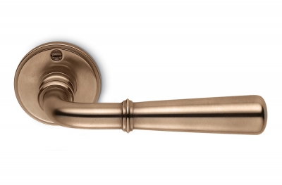 Door handle H165 Germana, Interior, Antique Brass - BRASS door handles -  VillaHus