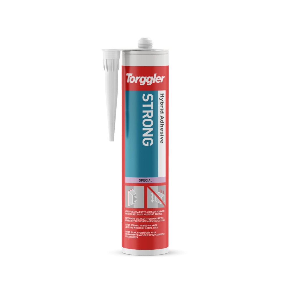 Strong Torggler Extra Strong Adhesive on Hybrid Polymers