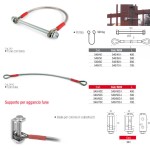 Fall Arrest Swing Gate Safety Rope Cable Various Sizes