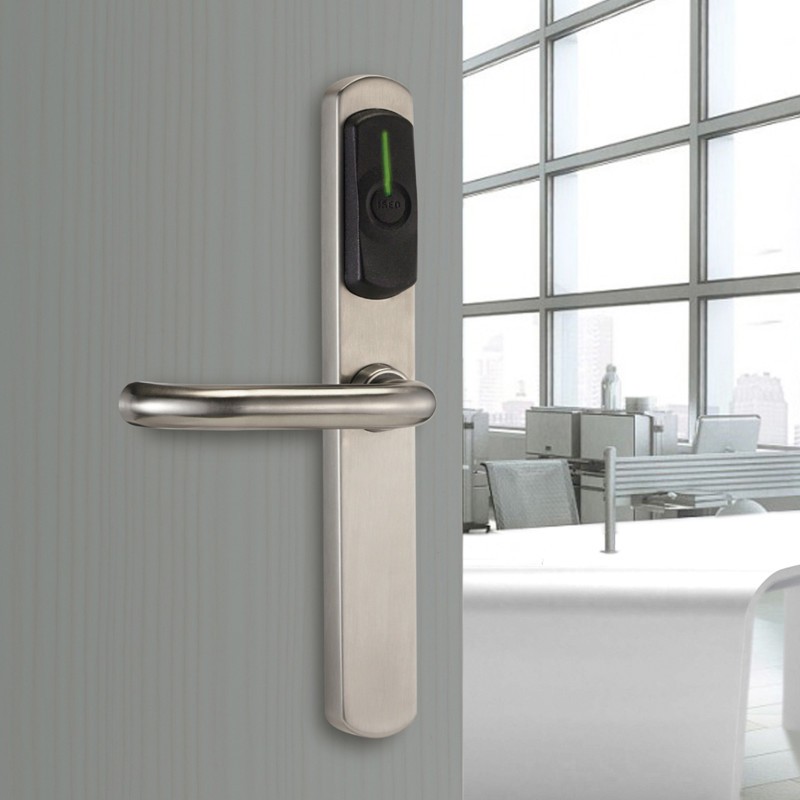 Aries Iseo Electronic Handle Plate for Doors with Battery