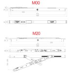 Retractable Actuator with Integrated Multi-locking M00 M20 Topp