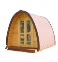 Camping Pod in Fir Wood 240x480 cm Contact with Nature