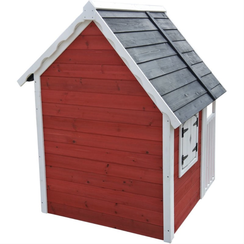 Wooden Playhouse for Children in Garden Anny 97x113 cm