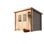 Wooden Garden Tool Shed 250x200 cm Nina Losa