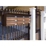 Steel Mailboxes with Rear Withdrawal EN13724 EU Standard