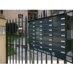 Steel Mailboxes with Rear Withdrawal EN13724 EU Standard