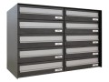 Steel Mailboxes with Rear Withdrawal EN13724 EU Standard