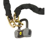 Chain with Padlock Yale for Bicycles and Motorcycles 1800 mm