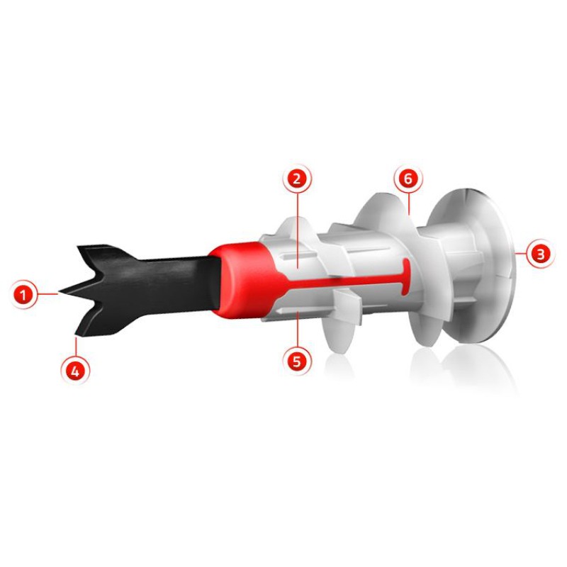 Fischer DuoBlade Self-drilling Dowel for Plasterboard