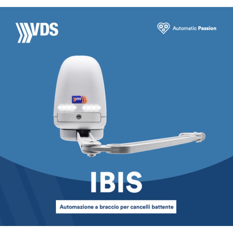 IBIS VDS Automation for Swing Gate with Articulated Arm