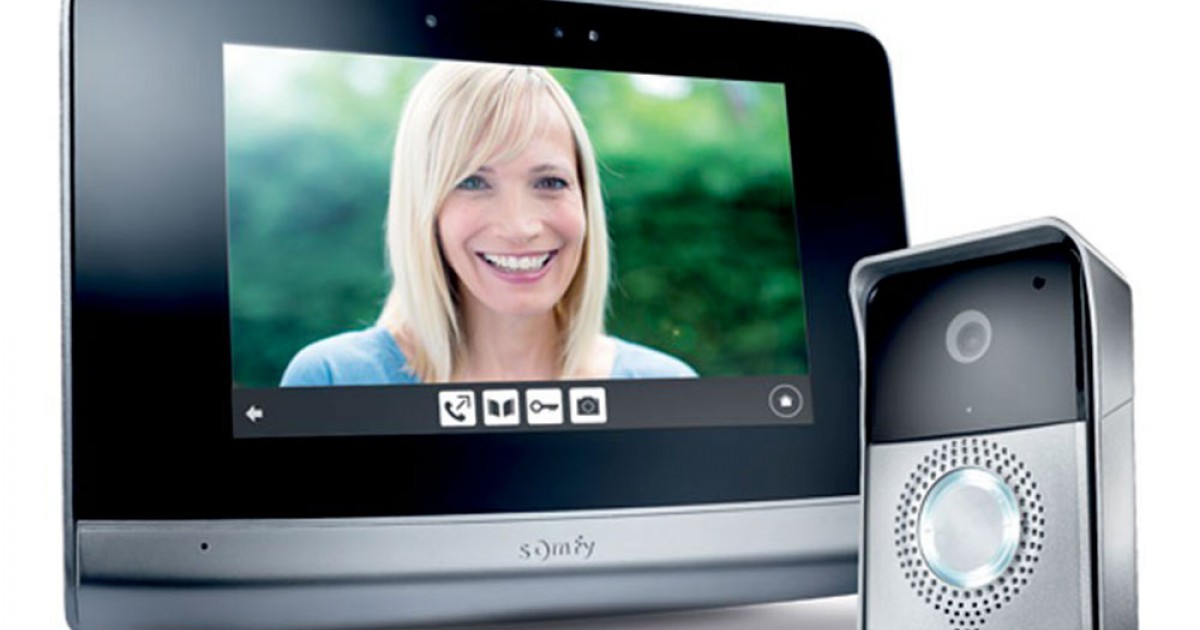 Interphone vidéo filaire Somfy V500 écran 7