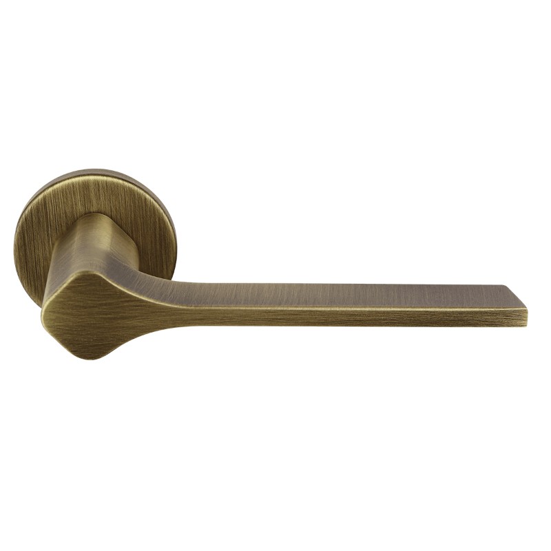 Laser Arieni Door Handle with Round Rosette