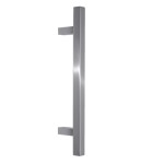 MPM 05.23 Steel Pull Handle with Inclined Square Bar