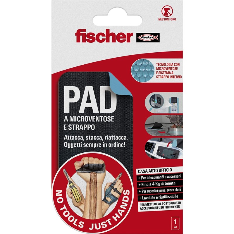 Fischer Adhesive Micro-suction Pad Removable and Reusable