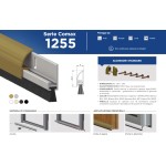 Fixed Draft Excluder for Door DIY 1255 Comaglio Comax Series