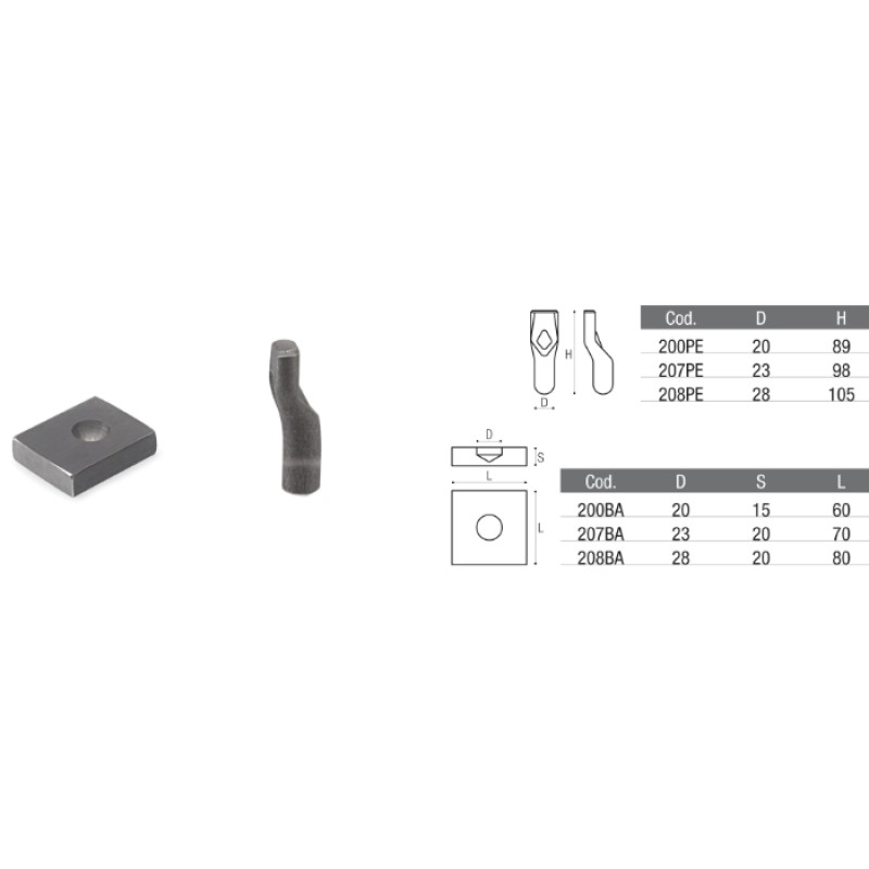 Pin to Be Welded and Plate Accessories for Swing Gates