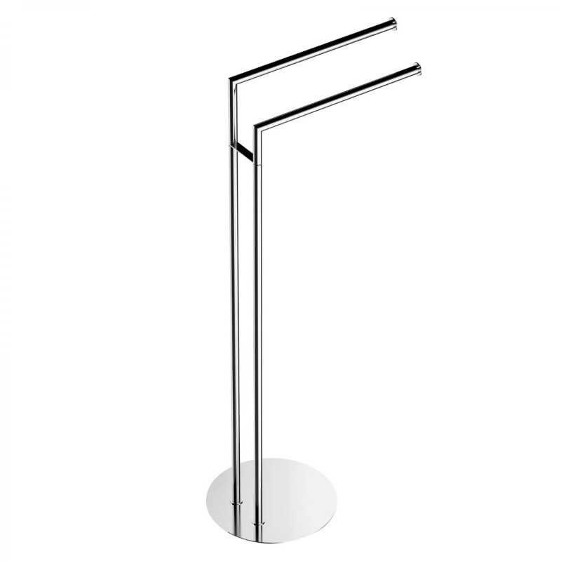 Bathroom Floor Stand Italian Design Mini B4038 with Two Towel Holders