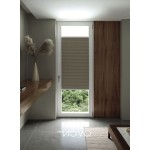 Plicell Novo Pleated Window Curtain 16 mm with Aluminum Frame