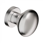 Fixed Stainless Steel Door Knob Reguitti Inox Attival