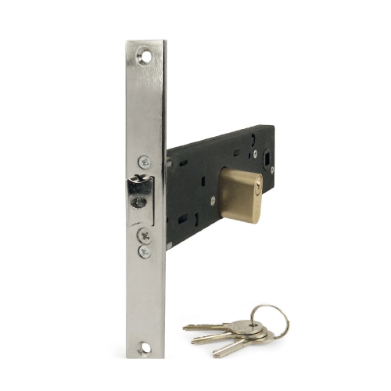 Band Lock with Oval Cylinder for Swing Gates 766 Adem