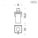 Colombo Design Forever Wall Soap Dispenser 0.22L