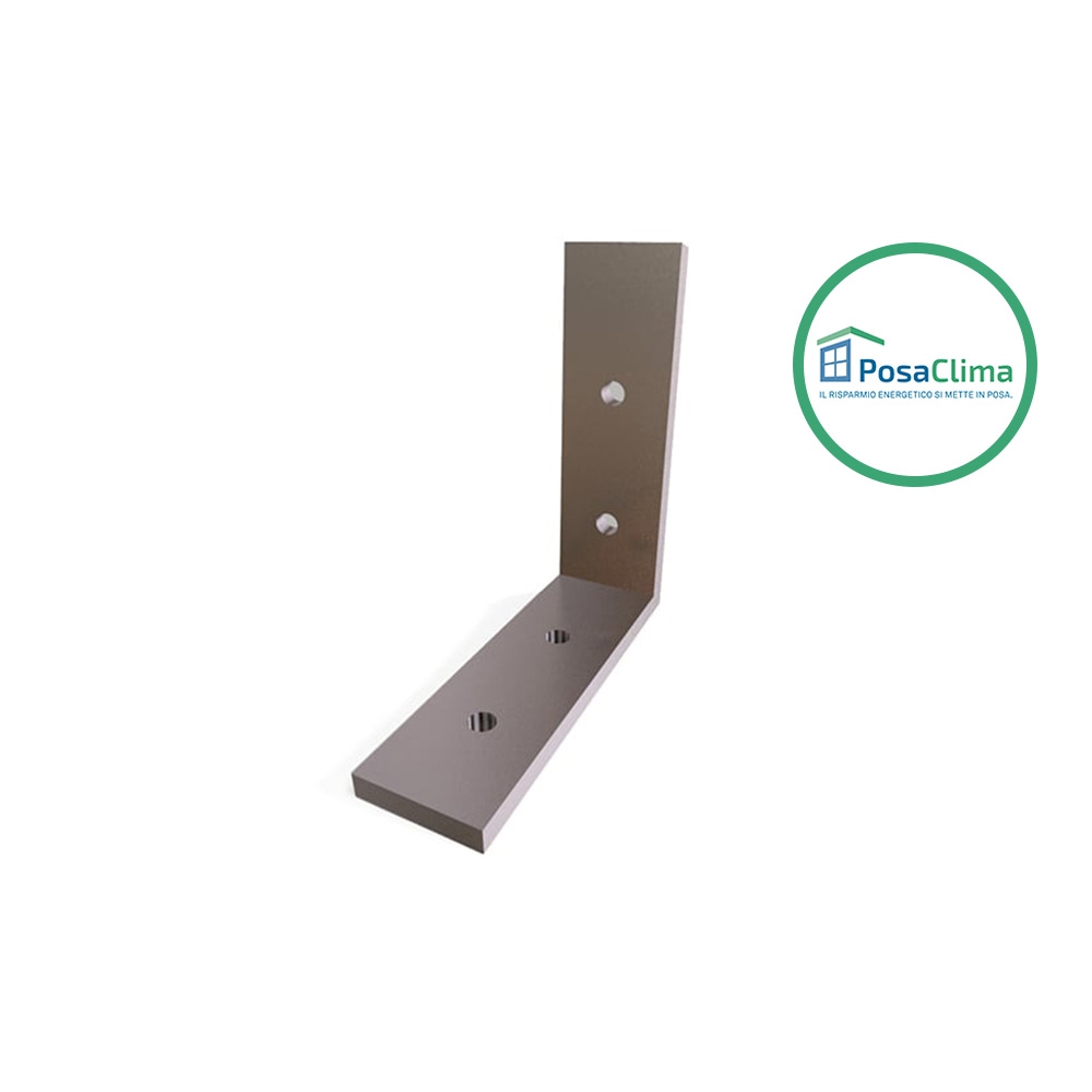 Aluminum Corner Bracket 80x80 mm for Klima Pro Counterframe