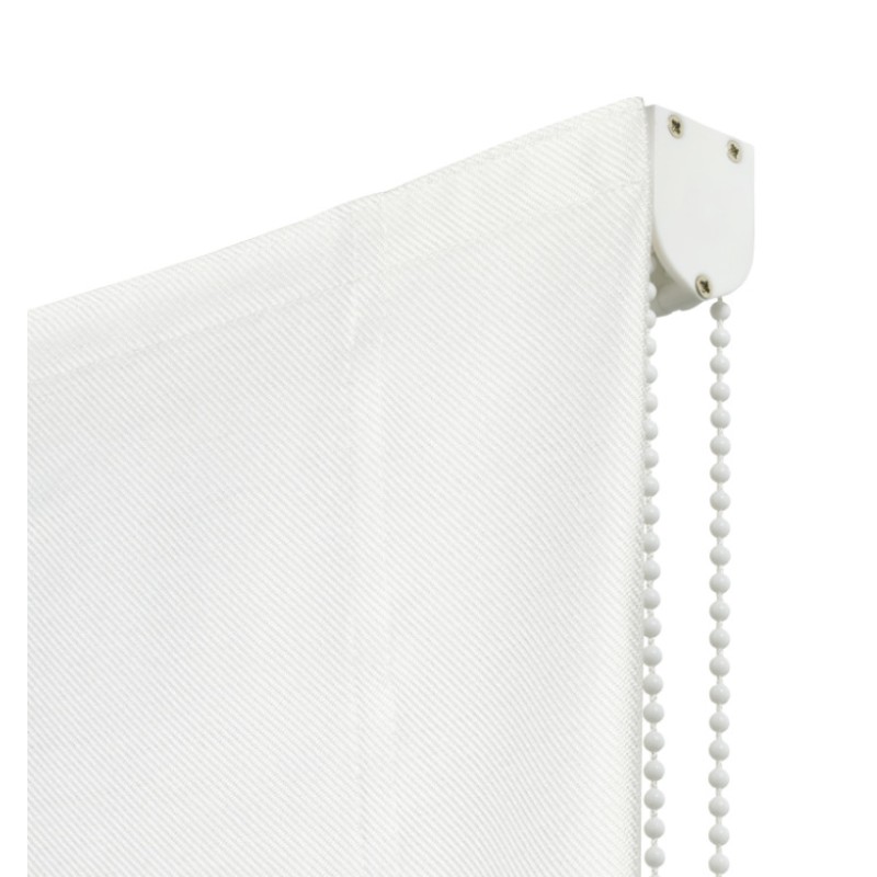 Roman Blind with Chain Toxa Viewtex Artemia White