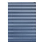 Venetian Blind in Aluminum Slats 25mm Blue Sizes to Choice