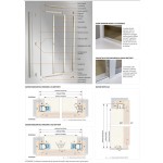 Virtus Incasso by Bettio 40/50 mm Lateral Recessed Mosquito Net